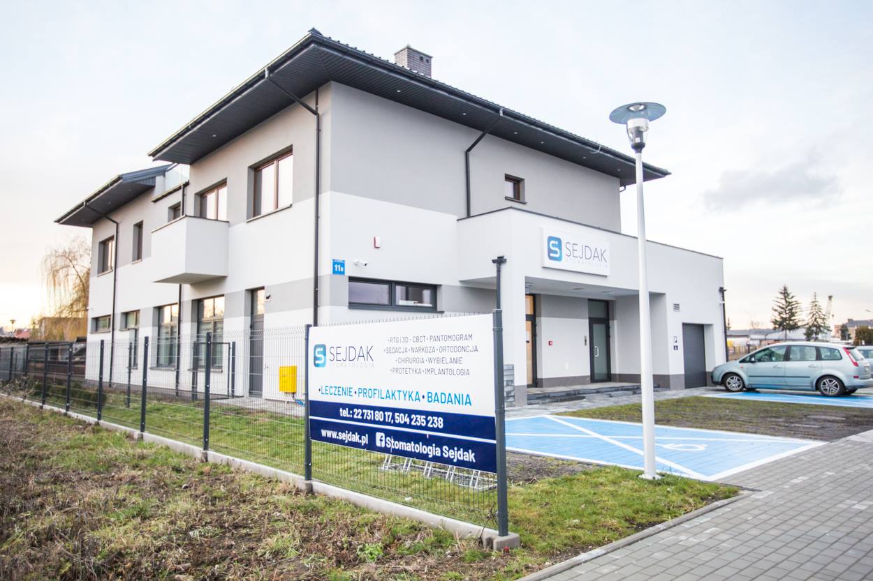 Budynek gabinetu stomatologicznego Sejdak
